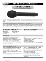 Nady Systems Microphone SPC-15 User manual