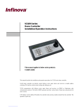 Infinova V2109 Series Installation & Operation Instructions