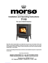 Morsø 7110 Installation And Operating Instructions Manual