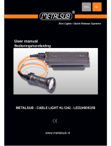 METALSUB KL1242 LED2400/5100 User manual