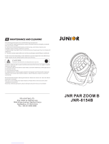 PR Lighting JNR-8154B User manual
