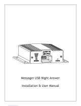 Pica Messager USB Night Answer Installation & User Manual