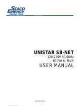 Staco Energy UNISTAR SB-NET User manual