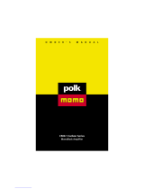 Polk Audio Momo C500.1 Owner's manual