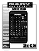 Nady Audio SPM-4250 User manual