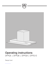 V-ZUG DFPQ9 Operating Instructions Manual