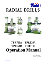 Tailift TPR820A Operating instructions