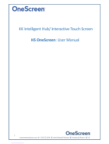 OneScreen Hubware User manual