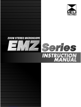Meiji Techno EMZ Owner's manual