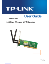 TP-Link Technologies TL-WN851ND User manual