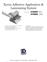 Xyron 1200 User manual