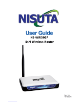 Nisuta NS-WIR54GF User manual
