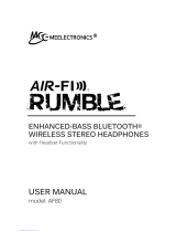 Meelectronics Air-fi rumble AF80 User manual