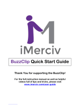 iMerciv BuzzClip Quick start guide