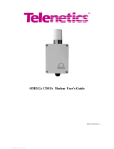 Telenetics OMEGA OM-DIGX User manual