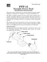 LEI accessories Portable Power Pack Installation Instructions Manual