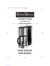White and Brown Morning Pearl FA 836 User manual
