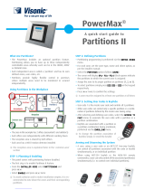 Visonic PowerMax Partitions II Quick Installation Manual