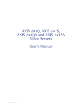 Axis 0209-031 User manual