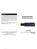 JK Audio BlueDriver-M3 User manual