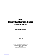 IDT Tsi620 User manual