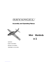 skyangel Mini Warbirds A-1 Assembly And Operating Manual