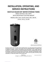 Heat-Flo 115-E Installation, Operating And Servicing Instructions