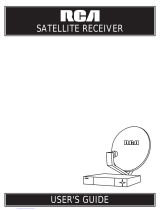 RCA DRD503RB Satellite Receiver User manual
