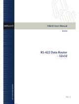 Network  Electronics ASA VikinX D3232 User manual