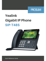 ProSum Yealink SIP-T48S Quick Reference Manual