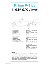 LAMAX BEAT Prime P-1 Quick start guide
