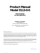 Quartech 9113-0-0 User manual