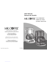 Mr. Coffee NL4 User manual