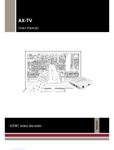 Visual Tools AX-TV User manual