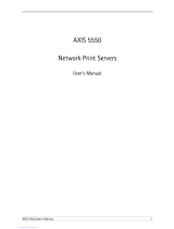 Axis 27979R1 User manual