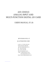 JS Automation AIO-3311 User manual