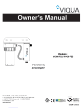 Viqua VH200-F10 Owner's manual