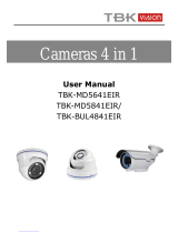 TBK vision TBK-MD5641EIR User manual