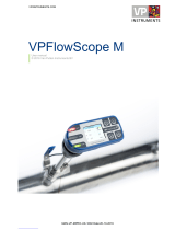 VP VPFlowScope M User manual