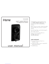 iHome MYLIFE IH-W355NB User manual