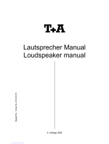 T+A Elektroakustik Criterion TL 500 User manual