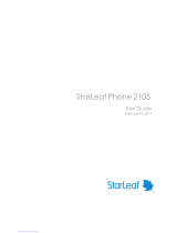 StarLeaf 2105 User manual