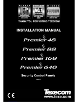 Texecom PREMIER 88 Installation guide