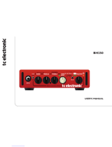 TC Electronic BH250 User manual