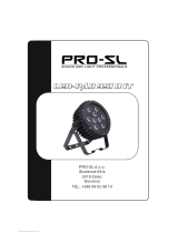 Pro-Sl LED-PAR 951 INT User manual