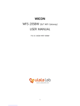 UlalaLAB WFS-205BW User manual