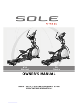 Sole Fitness E35 Owner's manual