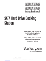 StarTech.com SATDOCK4U2E User manual