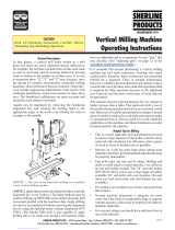 Sherline Products 5000 Series Operating Instructions Manual