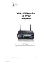 Honeywld PowerZest HD-301-EX User manual